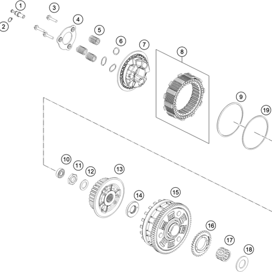 HUSQVARNA CLUTCH SPRING NORDEN 901 – 63532005000