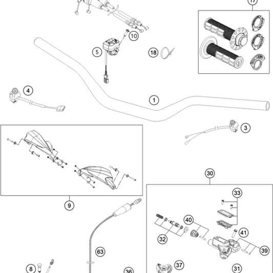 HUSQVARNA HYDRAULIC CLUTCH PIPE – 26132063000