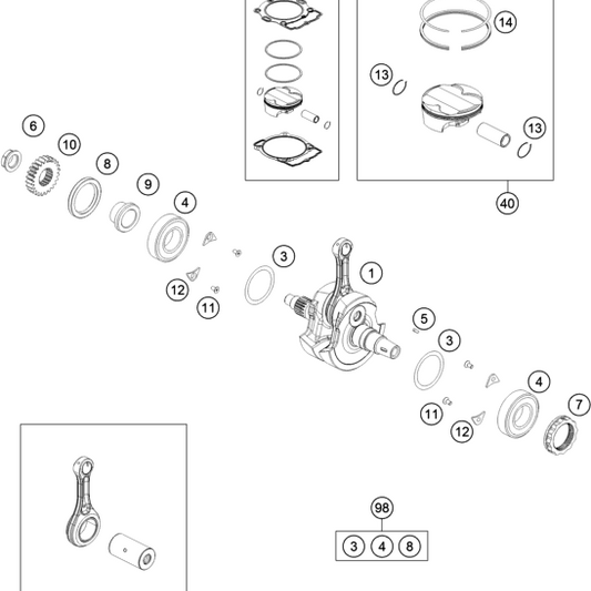 HUSQVARNA/KTM PRIMARY DRIVE GEAR – 79232023124