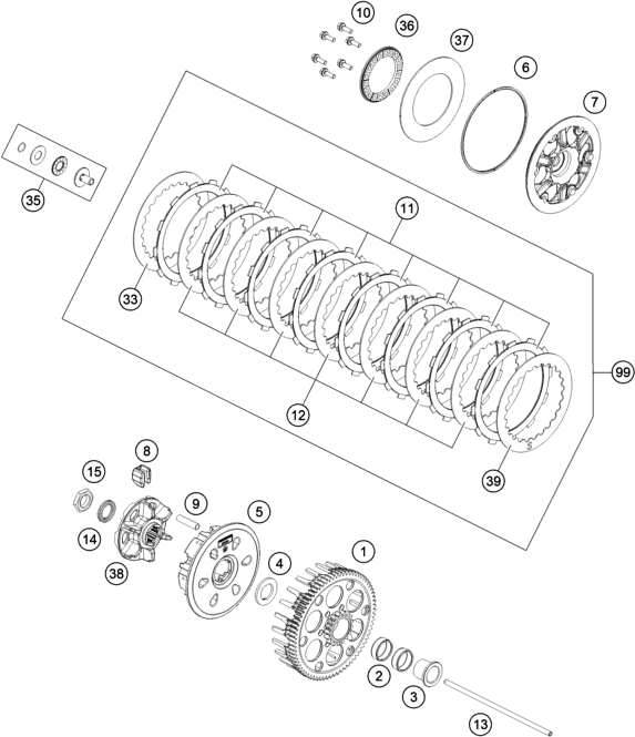 HUSQVARNA CLUTCH DAMPING RUBBER – 78132025100