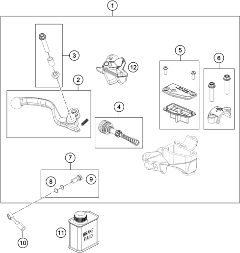 HUSQVARNA HOSE SCREWS KIT – 47213025000