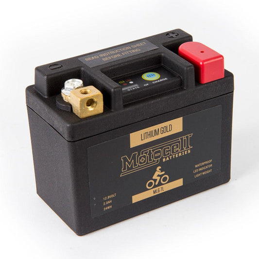 MOTOCELL LITHIUM GOLD BATTERY MLG7L