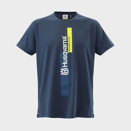 HUSQVARNA AUTHENTIC TEE DARK BLUE