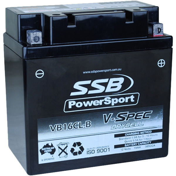SSB VB16CL-B V-SPEC 12V HIGH PERFORMANCE AGM BATTERY