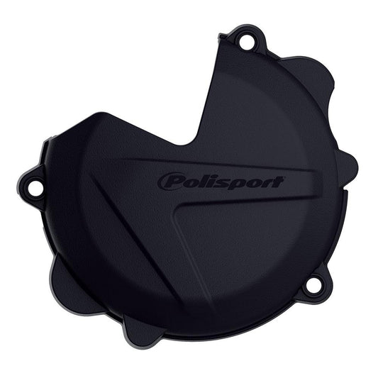 POLISPORT CLUTCH CVR PROTECTOR HUSQ TE250/300 14-16 BLACK
