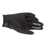 ALPINESTARS 2023 TECHSTAR GLOVES BLACK BRUSHED SILVER