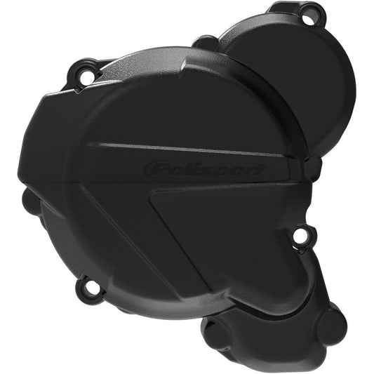 POLISPORT IGNITION COVER KTM HUSQ 17-23 BLACK