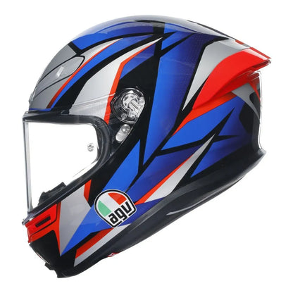 AGV K6 S SLASHCUT BLUE/RED - XL