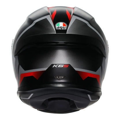 AGV K6 S KARVE BLACK/WHITE/RED - L