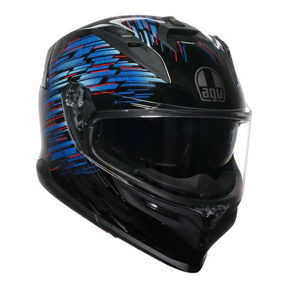 AGV K7 GENISYS BLACK/BLUE/GREY - L