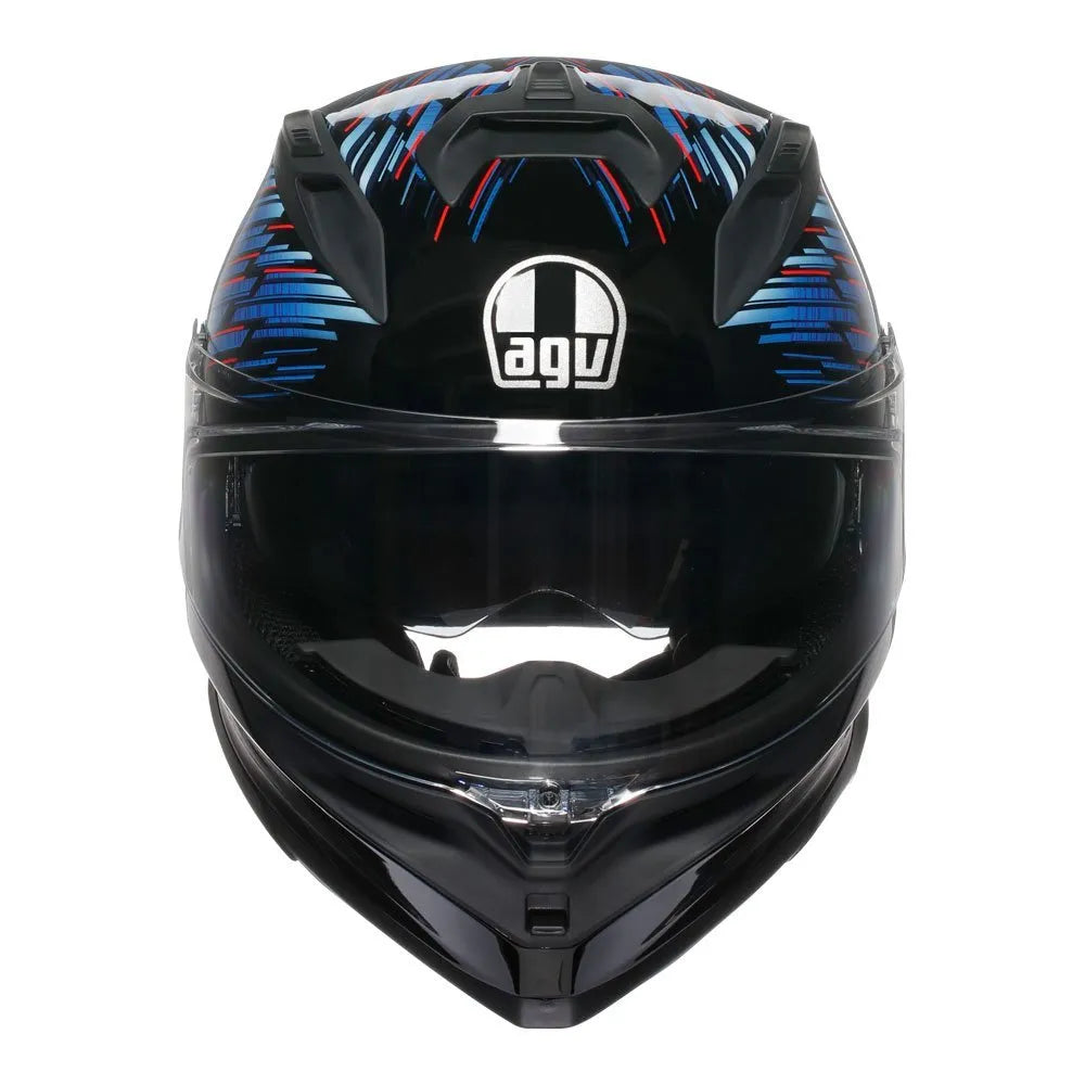 AGV K7 GENISYS BLACK/BLUE/GREY - L