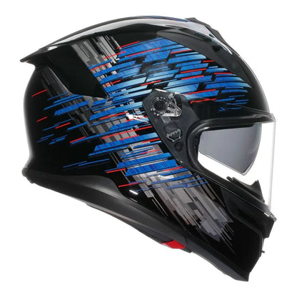 AGV K7 GENISYS BLACK/BLUE/GREY - L