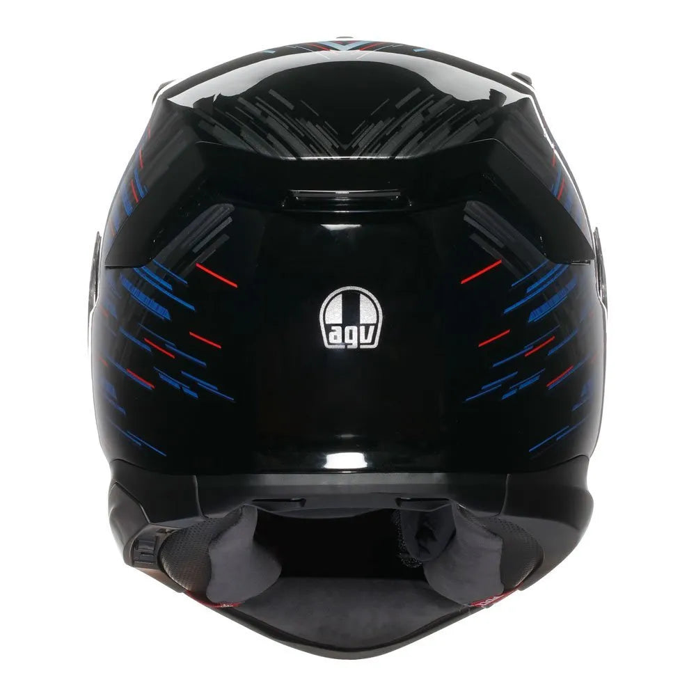 AGV K7 GENISYS BLACK/BLUE/GREY - L