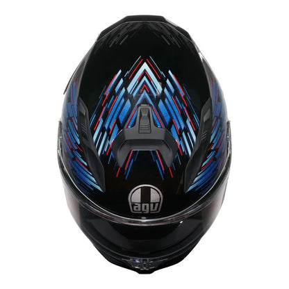 AGV K7 GENISYS BLACK/BLUE/GREY - L
