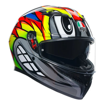 AGV K3 BIRDY 2.0 GREY/YELLOW/RED - M
