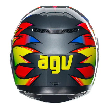 AGV K3 BIRDY 2.0 GREY/YELLOW/RED - M