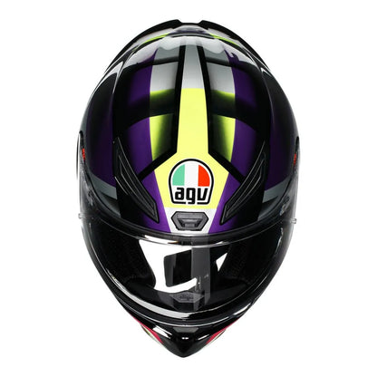 AGV K1 S FASTLAP BLACK/PURPLE/PINK - XL