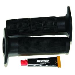 CYKEL GRIPS OFF ROAD HALF WAFFLE WITH GLUE BLACK