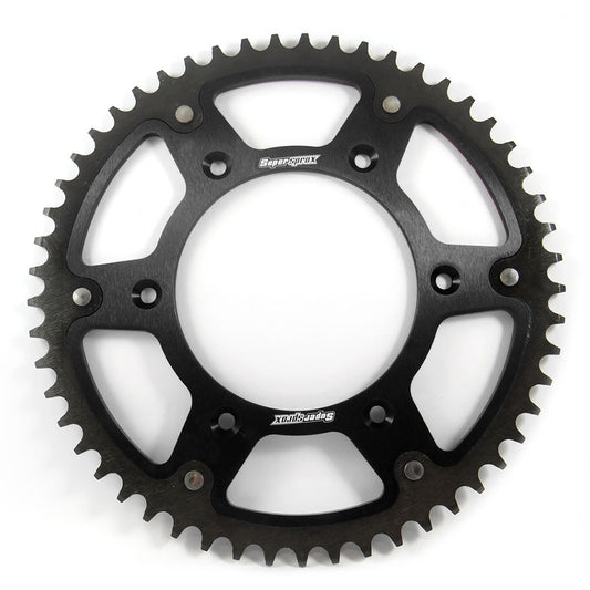 SUPERSPROX STEALTH REAR SPROCKET 43T YAMAHA 525P BLACK