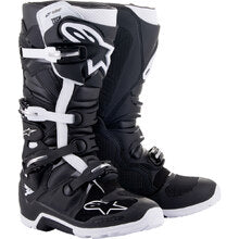 ALPINESTARS TECH 7 DRYSTAR ENDURO BOOT BLACK/WHITE 12