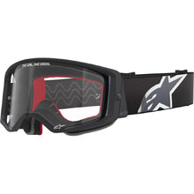 ALPINESTARS SUPERTECH CORP GOGGLE BLACK/GREY-CLEAR LENS