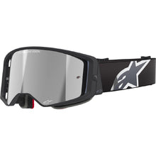 ALPINESTARS SUPERTECH CORP GOGGLE BLACK/GREY-MIRROR SILVER LENS