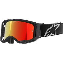 ALPINESTARS VISION 8 CORP GOGGLE BLACK-MIRROR RED LENS