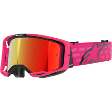 ALPINESTARS VISION 8 CORP GOGGLE PINK-MIRROR RED LENS