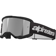 ALPINESTARS VISION 3 WORDMARK GOGGLE BLACK-MIRROR SILVER LENS