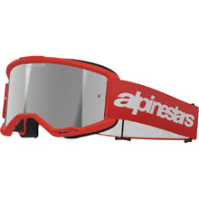ALPINESTARS VISION 3 WORDMARK GOGGLE RED-MIRROR SILVER LENS