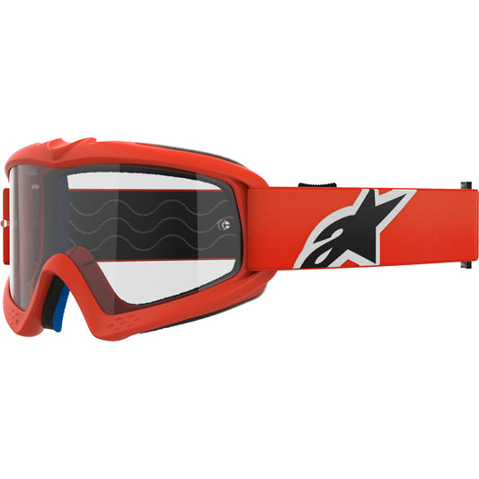 ALPINESTARS VISION YOUTH CORP GOGGLE ORANGE-CLEAR LENS