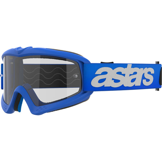 ALPINESTARS VISION YOUTH BLAZE GOGGLE BLUE-CLEAR LENS