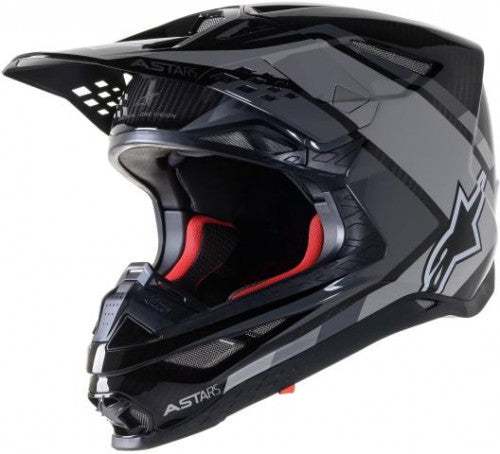 ALPINESTARS SM10 META 2 HELMET BLACK/GREY