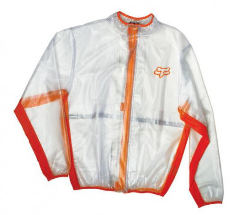 FOX MX FLUID JACKET CLEAR S