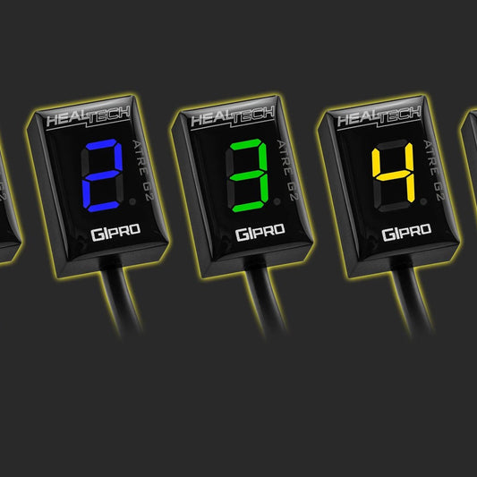 HEALTECH GEAR INDICATOR GREEN GIPRO