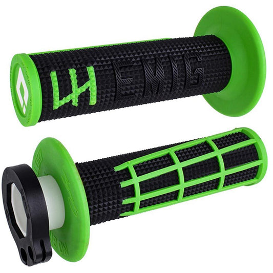 ODI V2 EMIG 2.0 LOCK ON GRIP BLACK/GREEN 2T/4T
