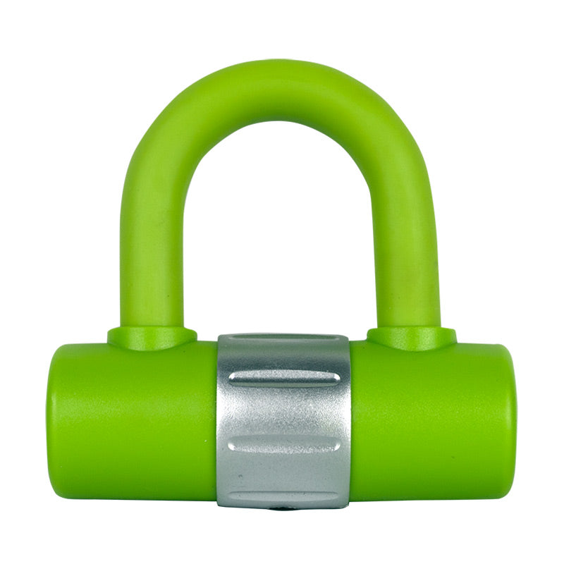 LOK-UP HEAVY DUTY U LOCK FLURO GREEN
