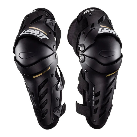 LEATT KNEE SHIN GUARD DUAL AXIS BLACK L-XL