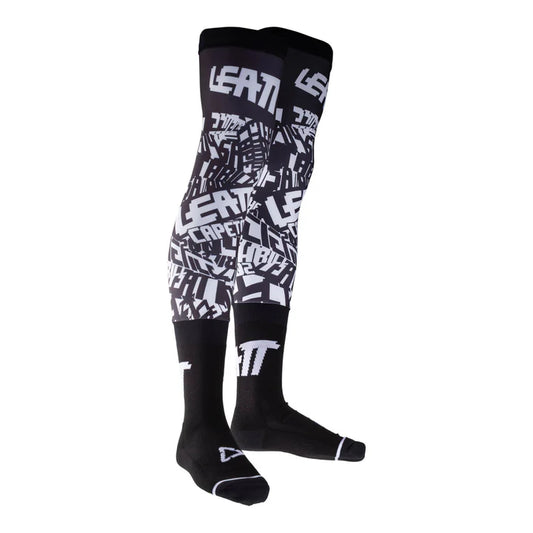 LEATT KNEE BRACE SOCKS 5.5 BLACK/WHITE S