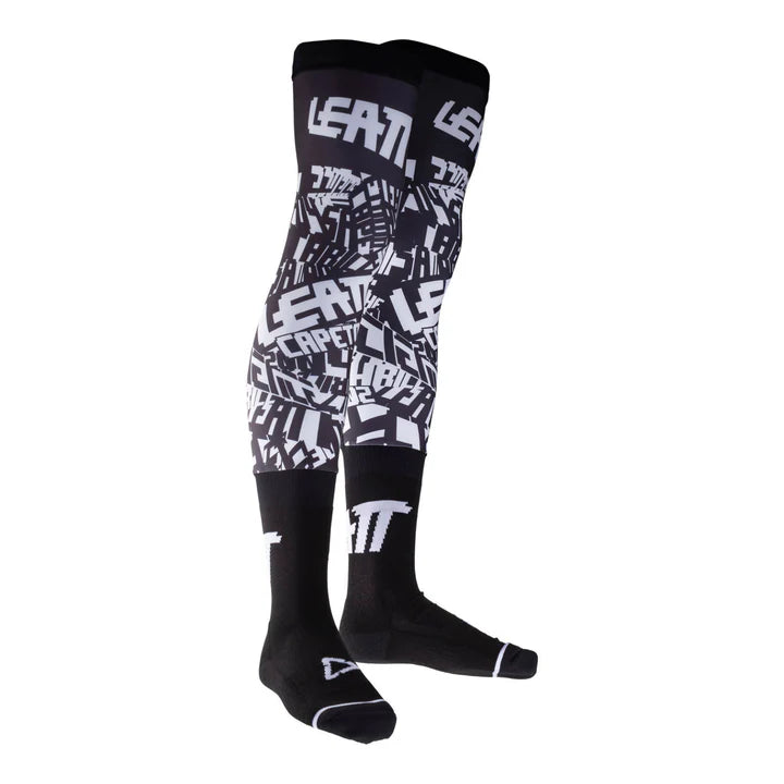 LEATT KNEE BRACE SOCKS 5.5 BLACK/WHITE S