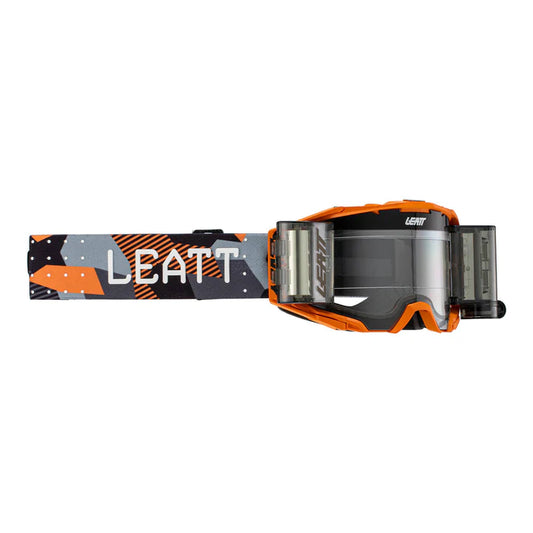 LEATT 6.5 VELOCITY GOGGLE ROLL-OFF ORANGE/CLEAR 83%