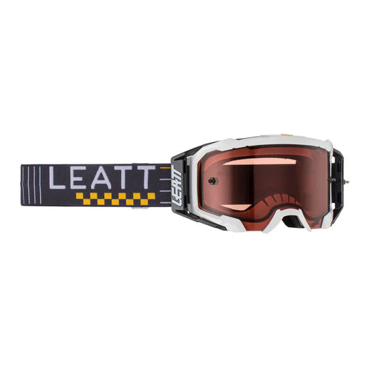 LEATT 5.5 VELOCITY GOGGLE - PEARL/ROSE 32%