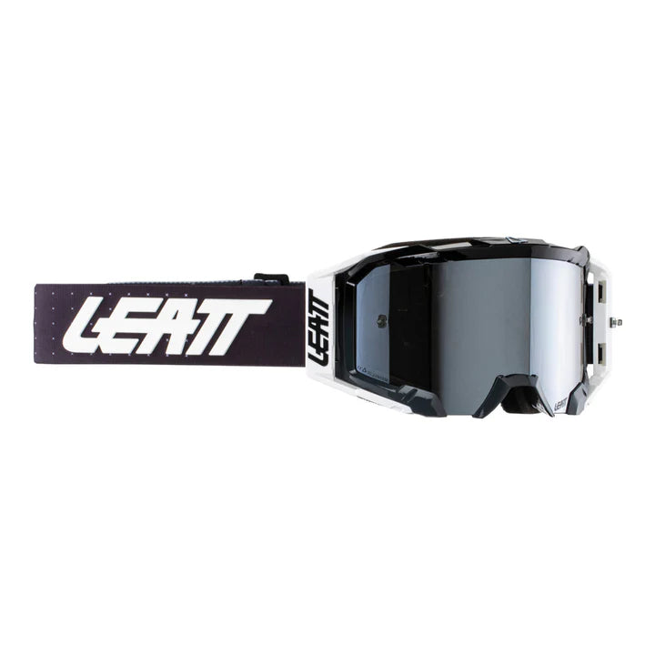 LEATT 5.5 VELOCITY GOGGLE IRIZ - GRAPHITE/PLATINUM UC 28%