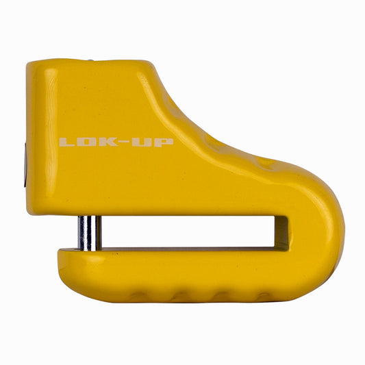 LOK-UP DISC LOCK SECURITY YELLOW 5.5MM