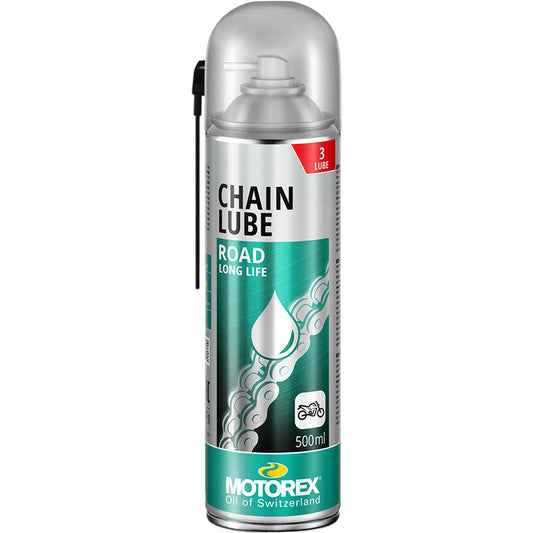 MOTOREX CHAIN LUBE STRONG GREEN SPRAY 500ML
