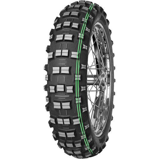 MITAS TERRA FORCE EF SUPER LIGHT 140/80X18 70M GREEN STRIPE DOT
