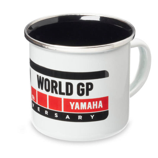 YAMAHA WORLD GP YZF R1 60TH ANNIVERSARY ENAMEL MUG – N21-TD009-C1