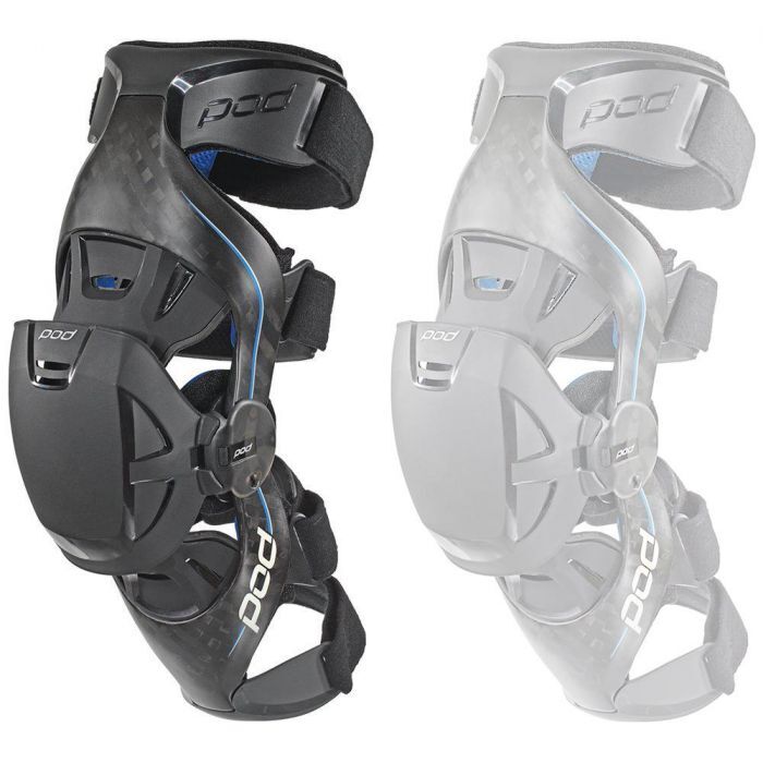 PODS K8 BRACE CARBON BLUE RIGHT L