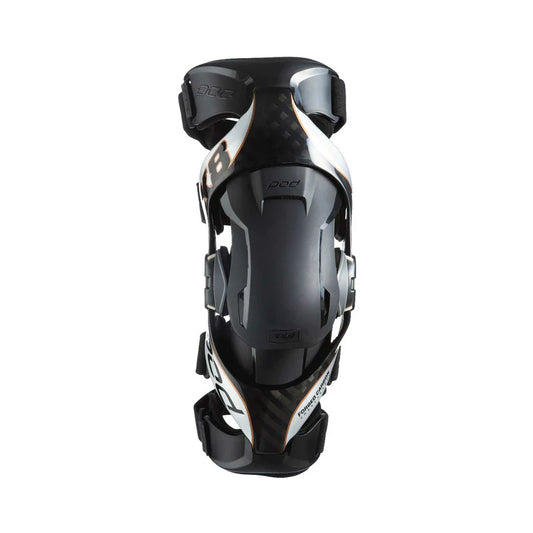 PODS K8 2.0 KNEE BRACE RIGHT CARBON SILVER M