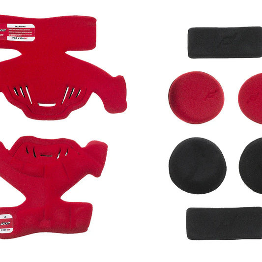 PODS K300 MX PAD SET RED LEFT POD